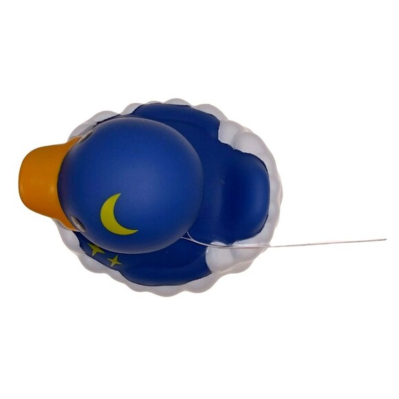 Infantino Fun Time Rubber Ducky Floating On Cloud Duck Moon Stars Nighty Bath 0+ - Picture 5 of 13